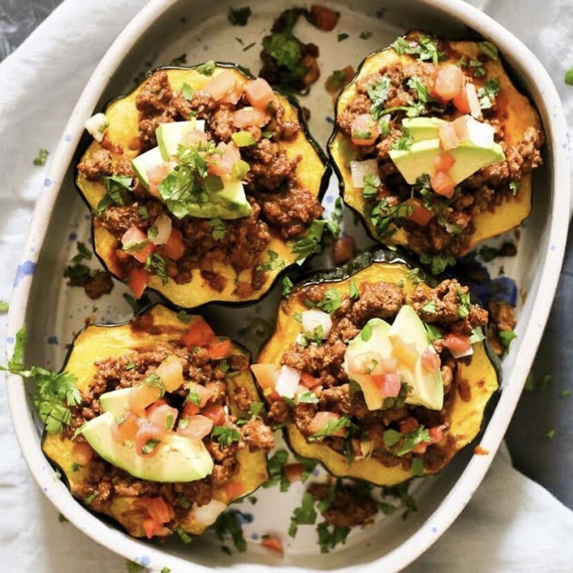 Acorn Squash Enchiladas